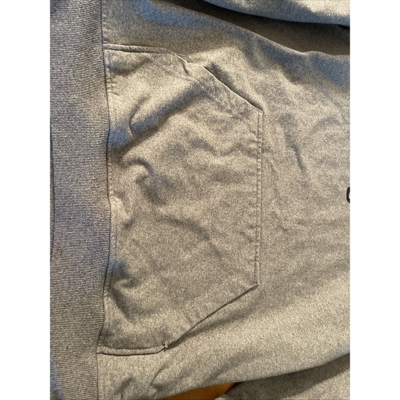 Patagonia Men's Pullover Gray Hoodie Pocket Size Large Uprisal Unisex L P6 logo - Picture 3 of 12